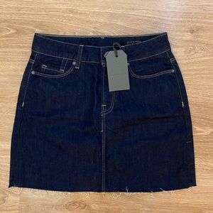 All Saints denim skirt NWT